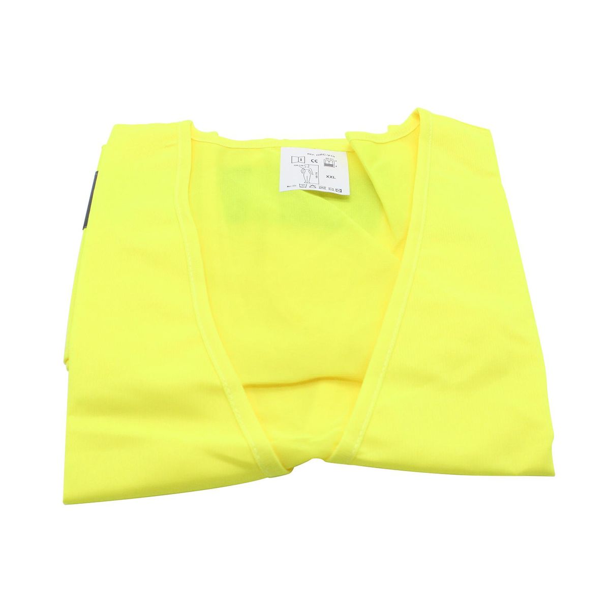 4 Pcs High Visibility Safety Vest Car EN471 Reflective Vest for Traffic Work, Surveyor and Security Guard with 2 Reflective Strips