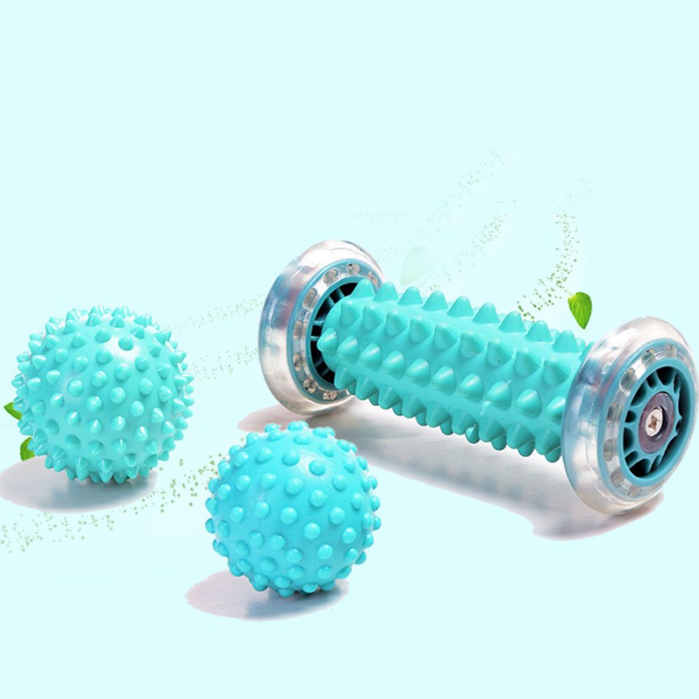 Foot Massage 3PCS Suit Muscle Idler Wheel   Ball Cover