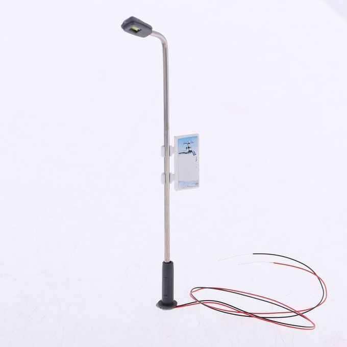 40pcs Model Railway LEDs Lamppost Lights 1100 1200 HO Scale 3V Warm