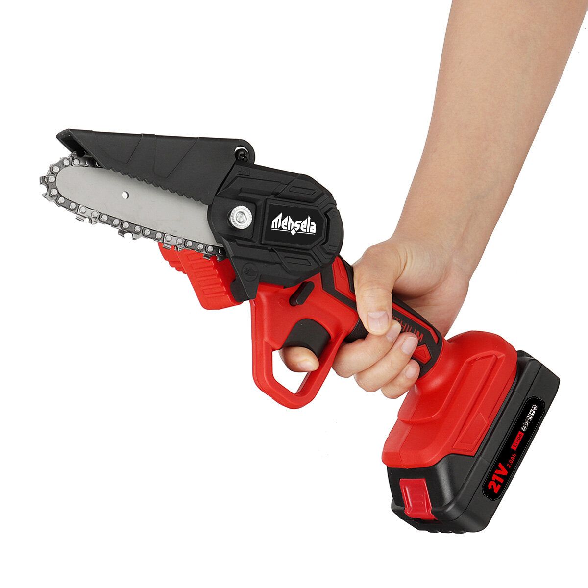 Mensela CS-L1+ 18V 4 Inch Mini Cordless Electric Saw LED One