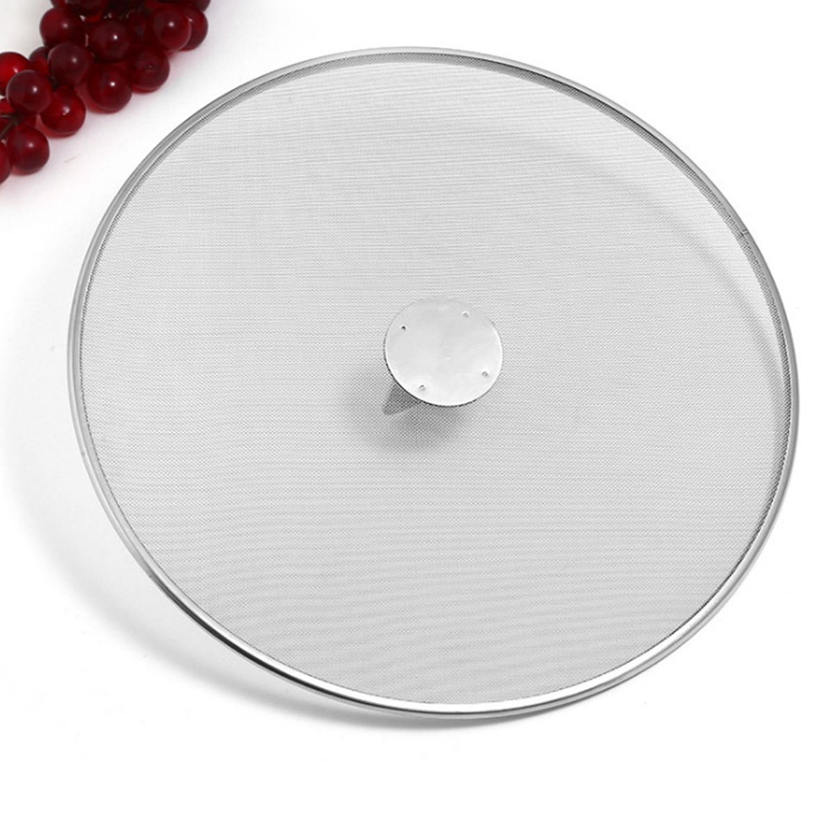 Foldable Handle Oil Splatter Screen Anti-slip Stainless-