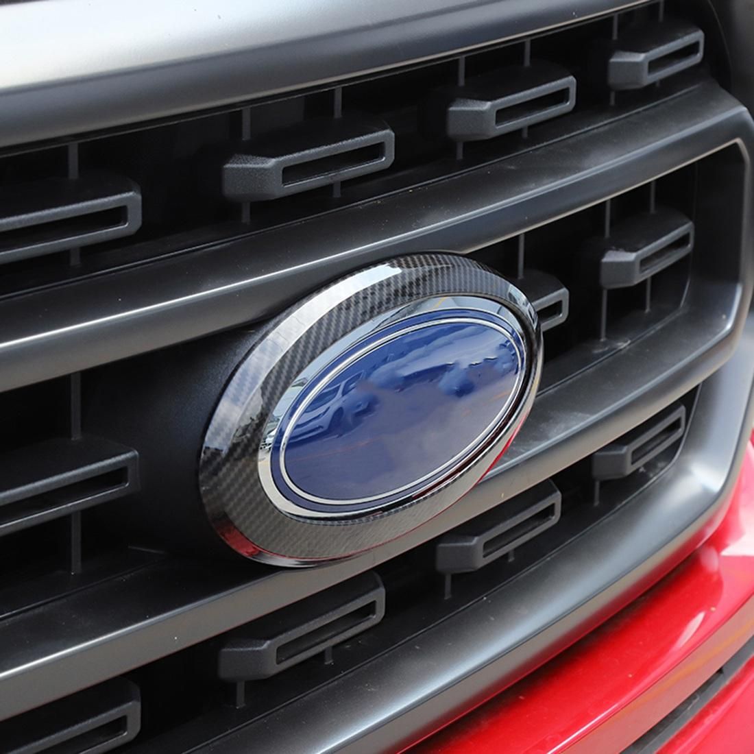 Front Grille Center Logo Ring Cover for Ford F150 21-22