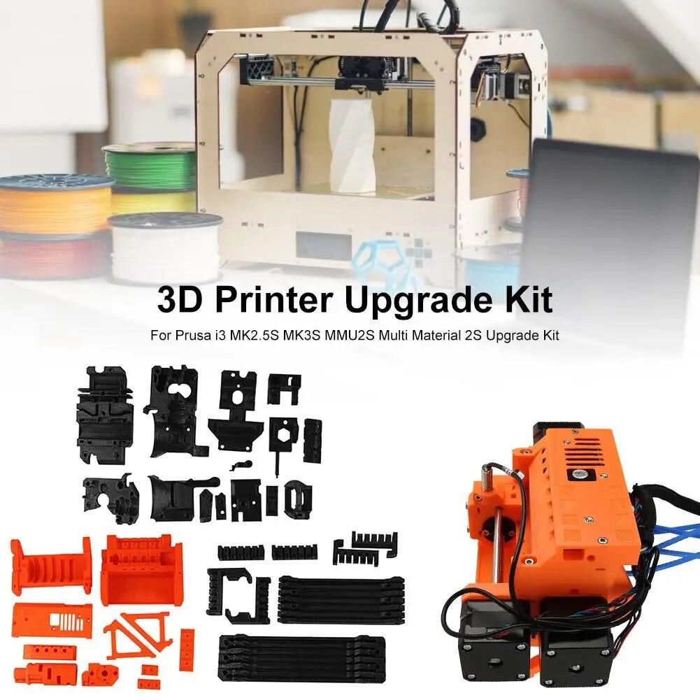 High-quality 3D Printer PLA Plastic Parts Set Printed Parts For Prusa I3 MK2.5S MK3S MMU2S Multi Material 2S Upgrade Kit