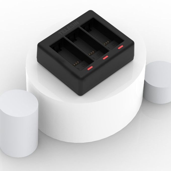 For Gopro 9 Three Ways Battery  Harger  Harging Box Sports  Amera A  Essories-black