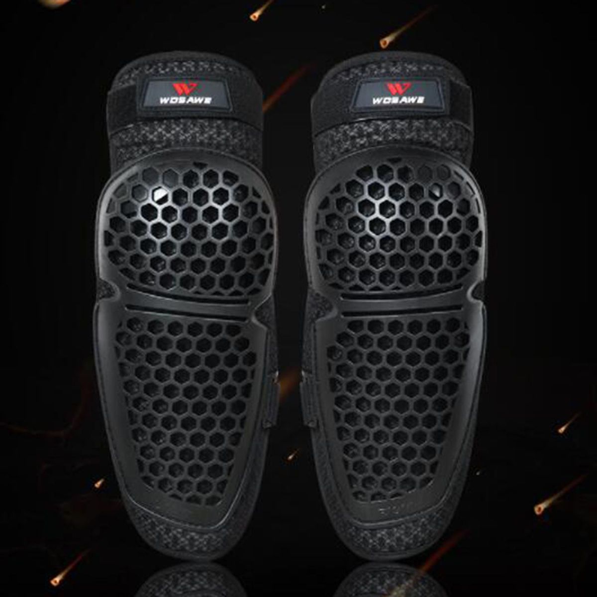 Motorcycle Knee S Pads Motocross Guards Riding Gear  Kit