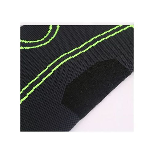Green Knee Protective Padding Sports Pressure Strap Fitness