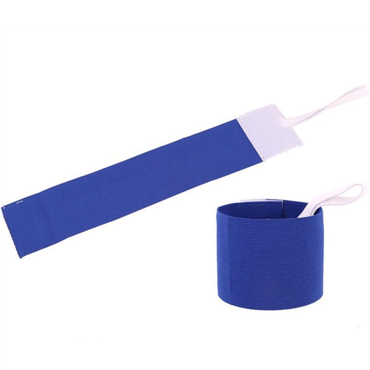 Basketball Captain Armband Kids Elastic Football Soccer Captain Armband Blue