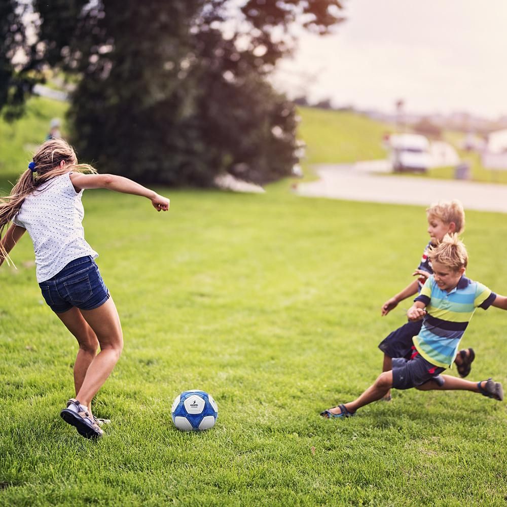 Size 5 Soccer Ball for Youth Machine Stitched Football for Sports Training Match Game