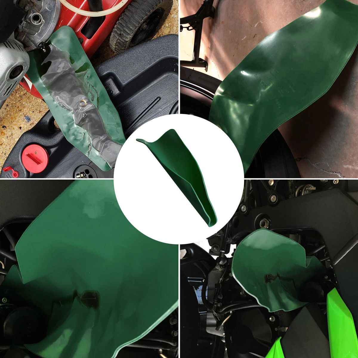 Flexible Draining Tool Oil Change Funnel,General Purpose Funnel Free Oil Filter for Discharging Oil from Cars, Trucks, Motorcycles