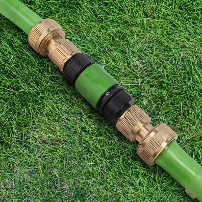 Garden Quick Connect Release Water Hose Fittings Plastic Connectors, Male & Female 3/4 Inch GHT 10Pcs