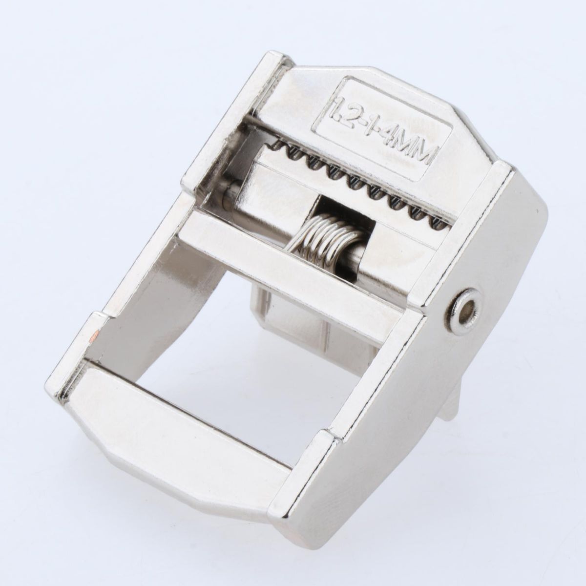 Slider Kayak Webbing Buckle Ladder Lock Clasp For Luggage Silver 1pcs
