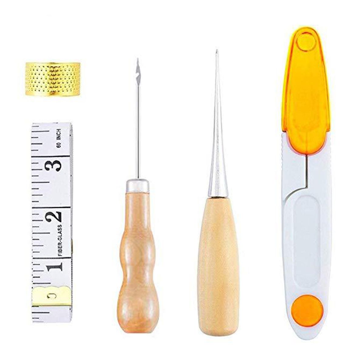 25Pcs Leather Waxed Thread Craft Tool DIY Sewing Accessories