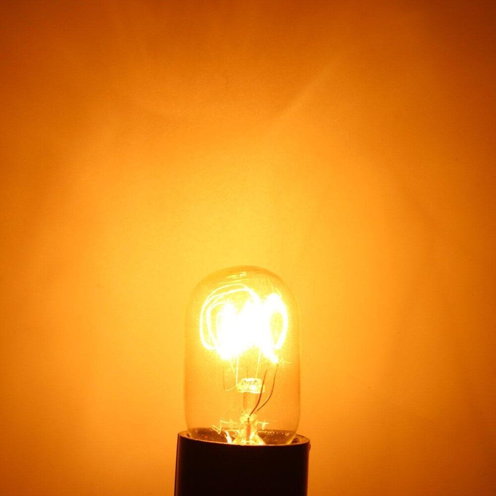 10xE14 25W Warm White Oven Cooker Bulb Lamp Heat Resistant Light 220-230V 300°