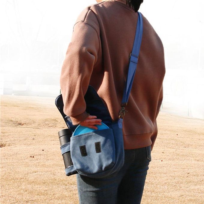 Disc Bags With Bottle Holder Accessories Golf Disc Bag For Dark Blue