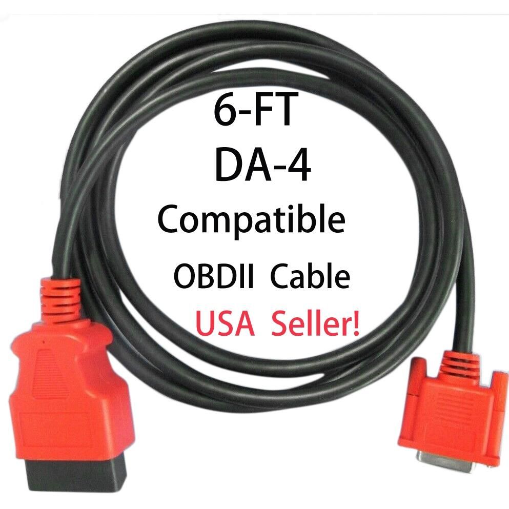 Car 6FT Snap on Scanner DA-4 Compatible OBDII OBD2 Data