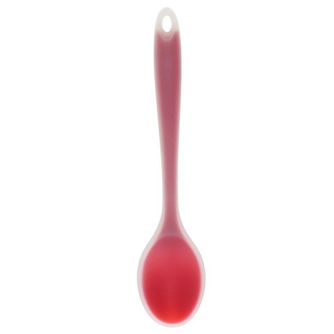 Silicone Ladle Soup Spoon Nonstick Cooking Accs Kitchen Red #1