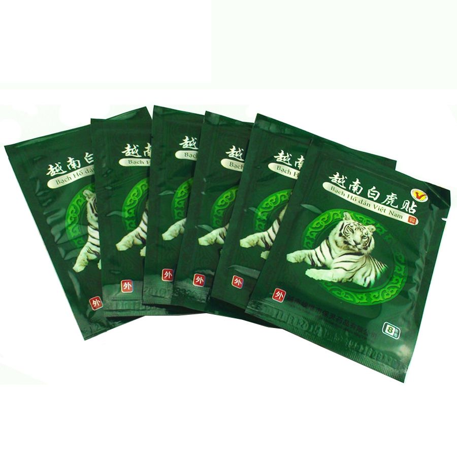 Muscle Balm Tiger Massager White Relaxation Neck Plaster Arthritis Massage 48Pcs Rthritis Pain Vietnam D0965 Body Relief Patch