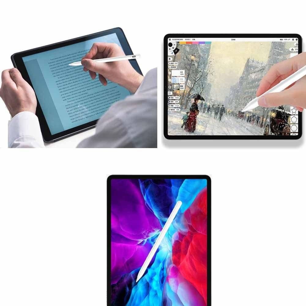 Stylus Pen Capacitive Pen High Quality Smooth & Fluent Accurate Writing Rechargeable Screen Protection No Need BT Type-C Port