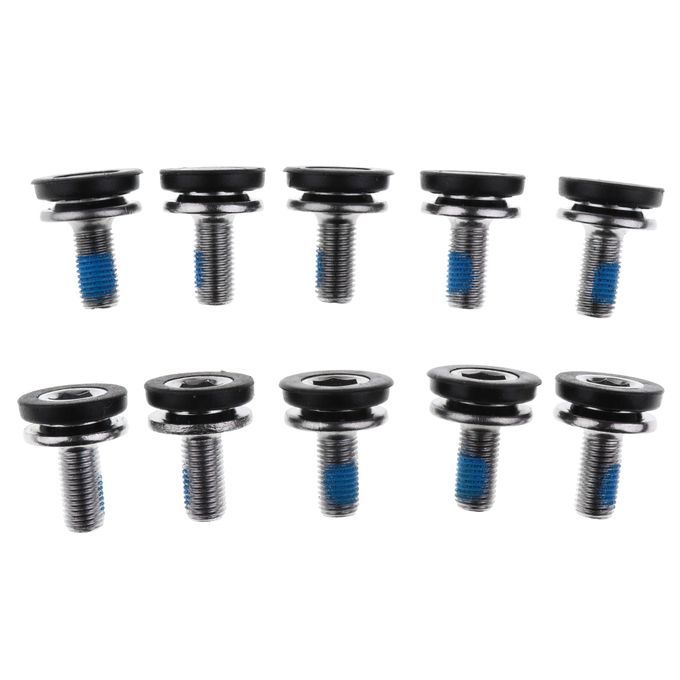 10Pcs Bike Bottom Bracket Allen Key Crank Bolts M8 Square Hole Crank