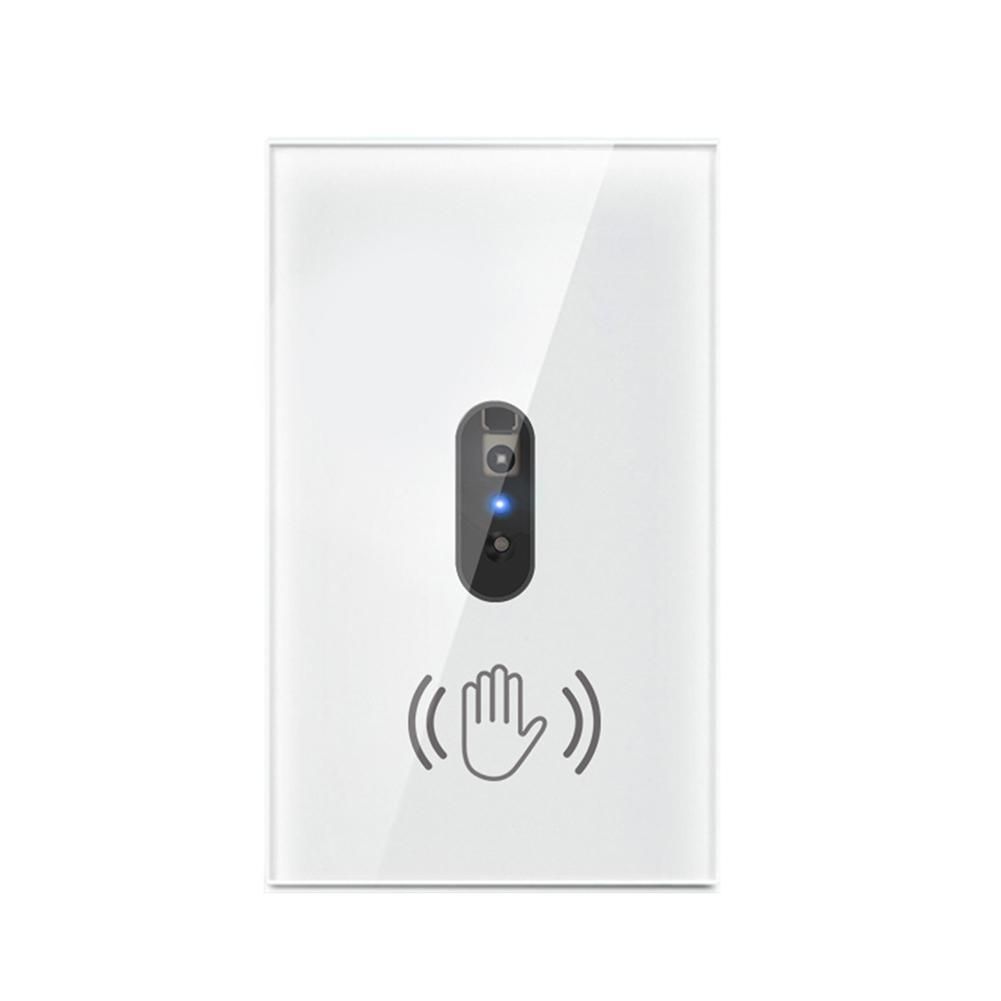 Motion Sensor Switch PIR Infrared Control ON/Off Lamp Lighting Switch Intelligent Infrared Induction Detector Wall Light Switch