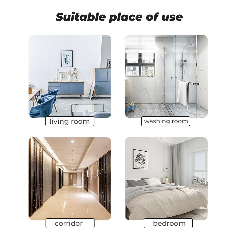 Motion Sensor Switch PIR Infrared Control ON/Off Lamp Lighting Switch Intelligent Infrared Induction Detector Wall Light Switch
