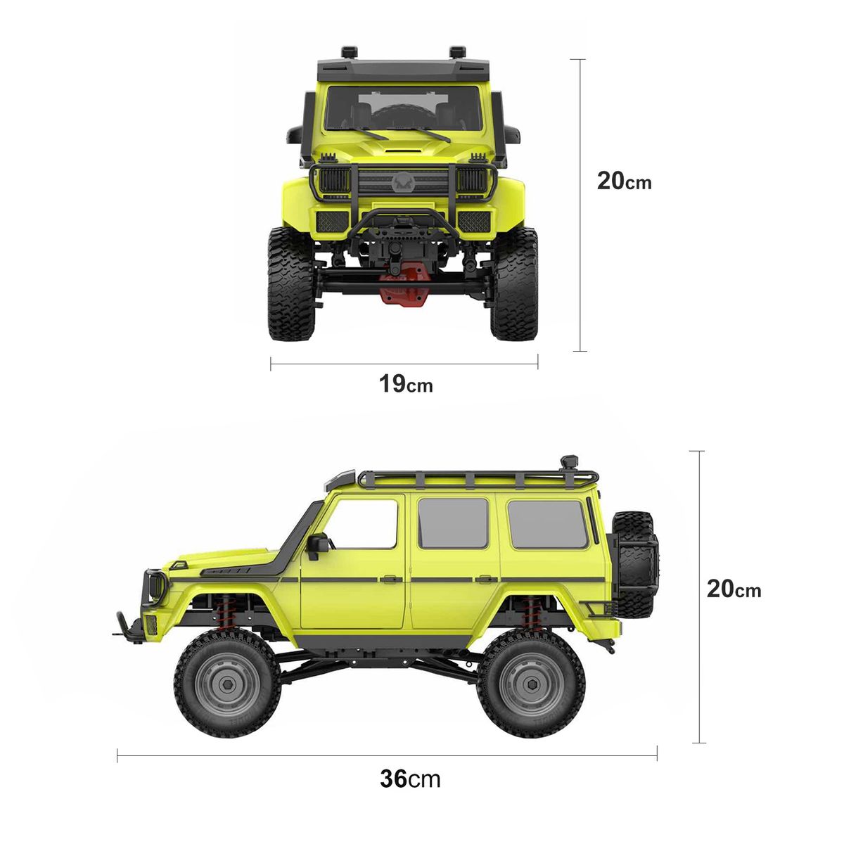 MN-86KS G500 Assembly Car 1/12 RC Climbing Car Kit DIY Car