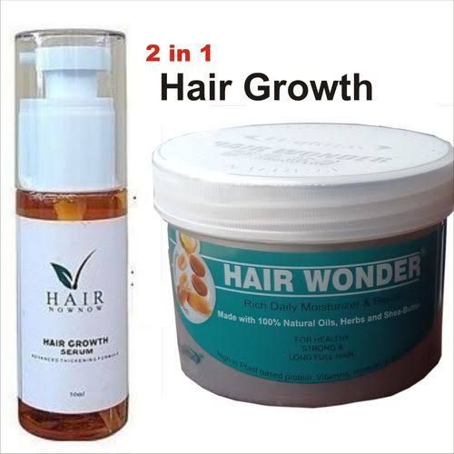 Hair Growth Serum And Andrea Fastest Bald/Hair Growth Cream