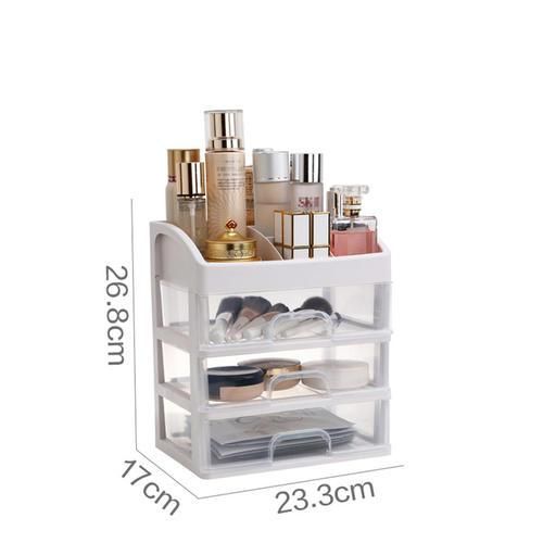 Makeup Organizer Drawers Plastic Cosmetic Storage Box Jewelry Container Make Up Case Makeup Brush Holder Organizers Box