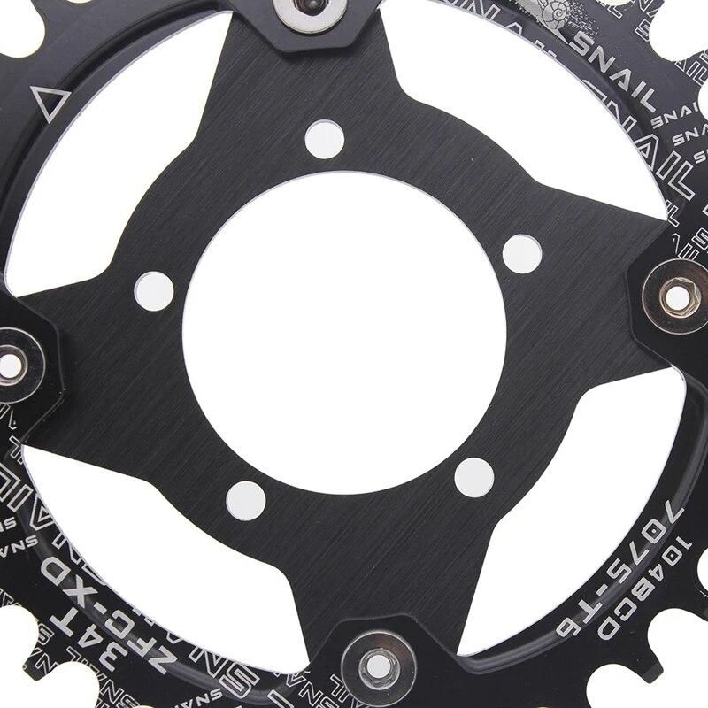 EBike Mid Drive Motor 104BCD Chainring Adapter for Bafang BBS01B BBS02B Motor