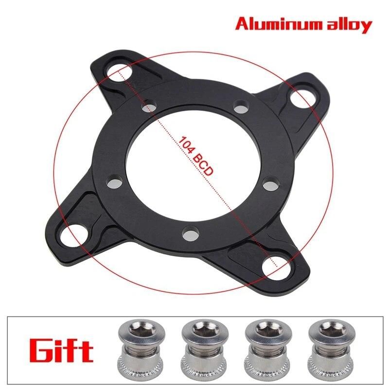 EBike Mid Drive Motor 104BCD Chainring Adapter for Bafang BBS01B BBS02B Motor
