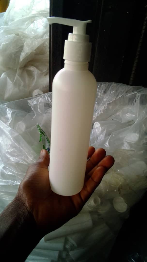 250ml Empty Refillable Cosmetic  Bottle With Pump