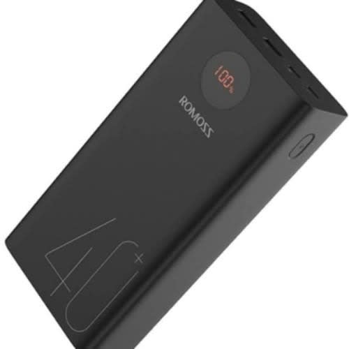 Romoss 40000mah Power Bank - 18w - Black