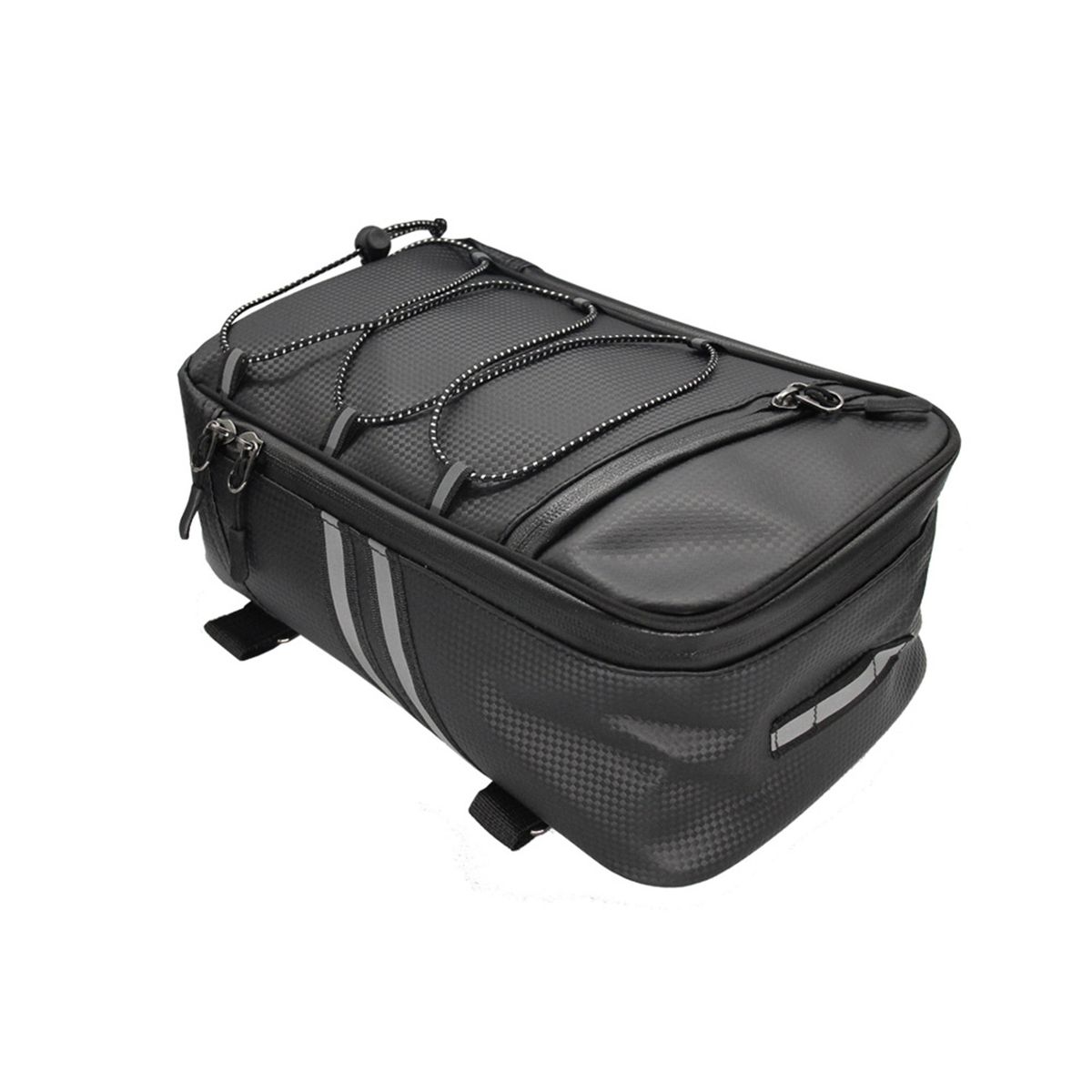 Bike Rack Rear Carrier Bag Trunk Bag  PU Leather Waterproof