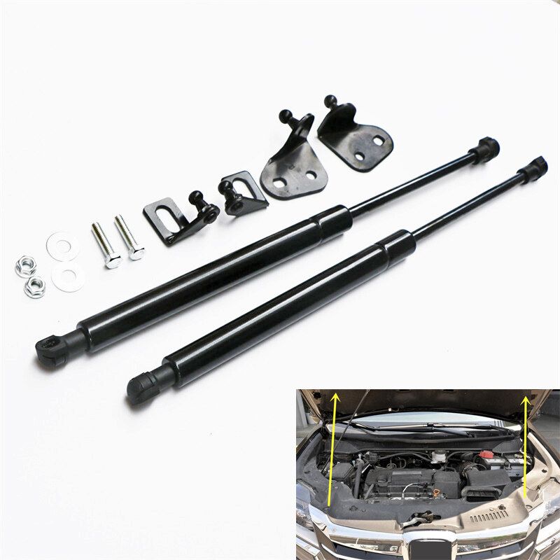 2Pcs Car Gas Shock Hood Shock Strut Damper Trunk Lift For Honda Elysion 2018 Carbon Steel Hydraulic Rod Car Accessories
