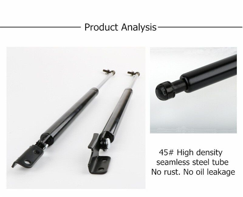 2Pcs Car Gas Shock Hood Shock Strut Damper Trunk Lift For Honda Elysion 2018 Carbon Steel Hydraulic Rod Car Accessories