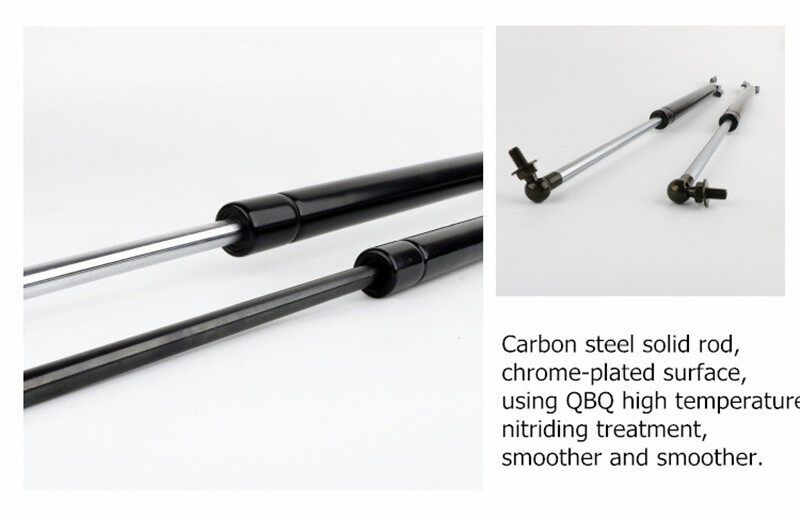 2Pcs Car Gas Shock Hood Shock Strut Damper Trunk Lift For Honda Elysion 2018 Carbon Steel Hydraulic Rod Car Accessories
