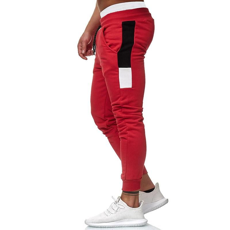 Warm Winter Polar Wedge Pants Men Slug Elastic Casual Lined Jogger Pants Jogger Harem Pants Big Size Man