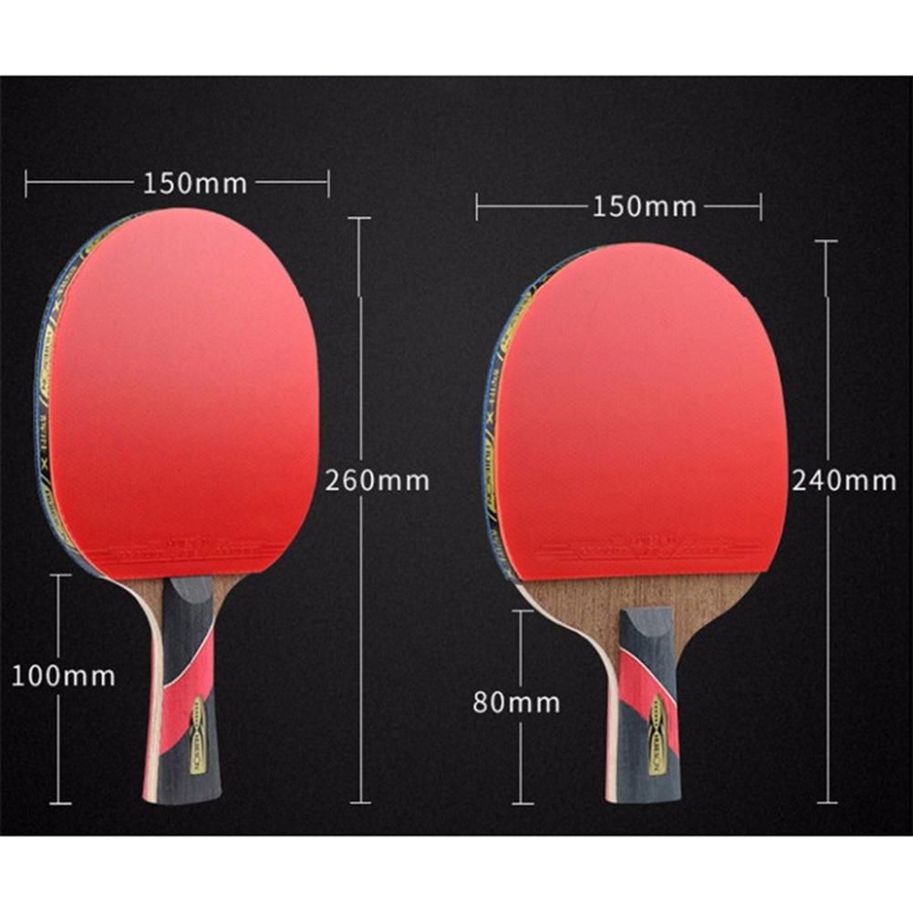 Huieson Powerful Ping Pong Racket Bat,6 Star(Penhold-Hands