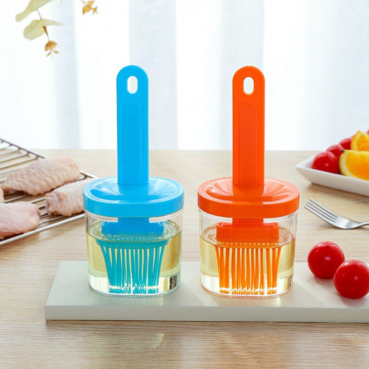 High Temperature Silicone Brush Barbecue Brush Oil Brush F