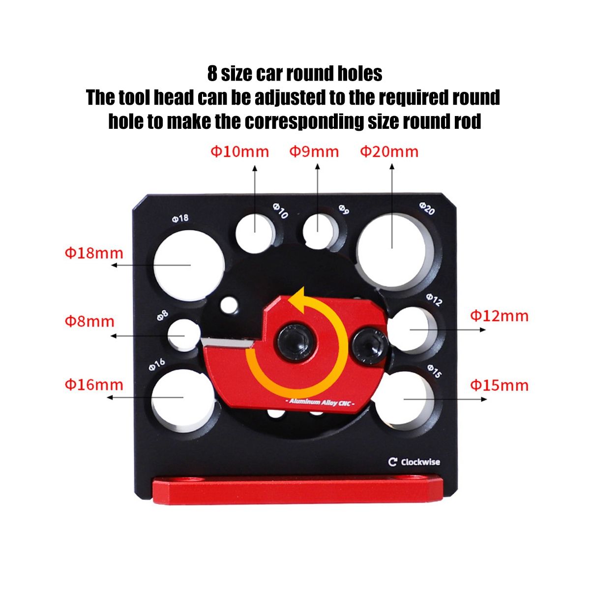 Adjustable Dowel Maker Jig 8Mm-20Mm with Carbide s
