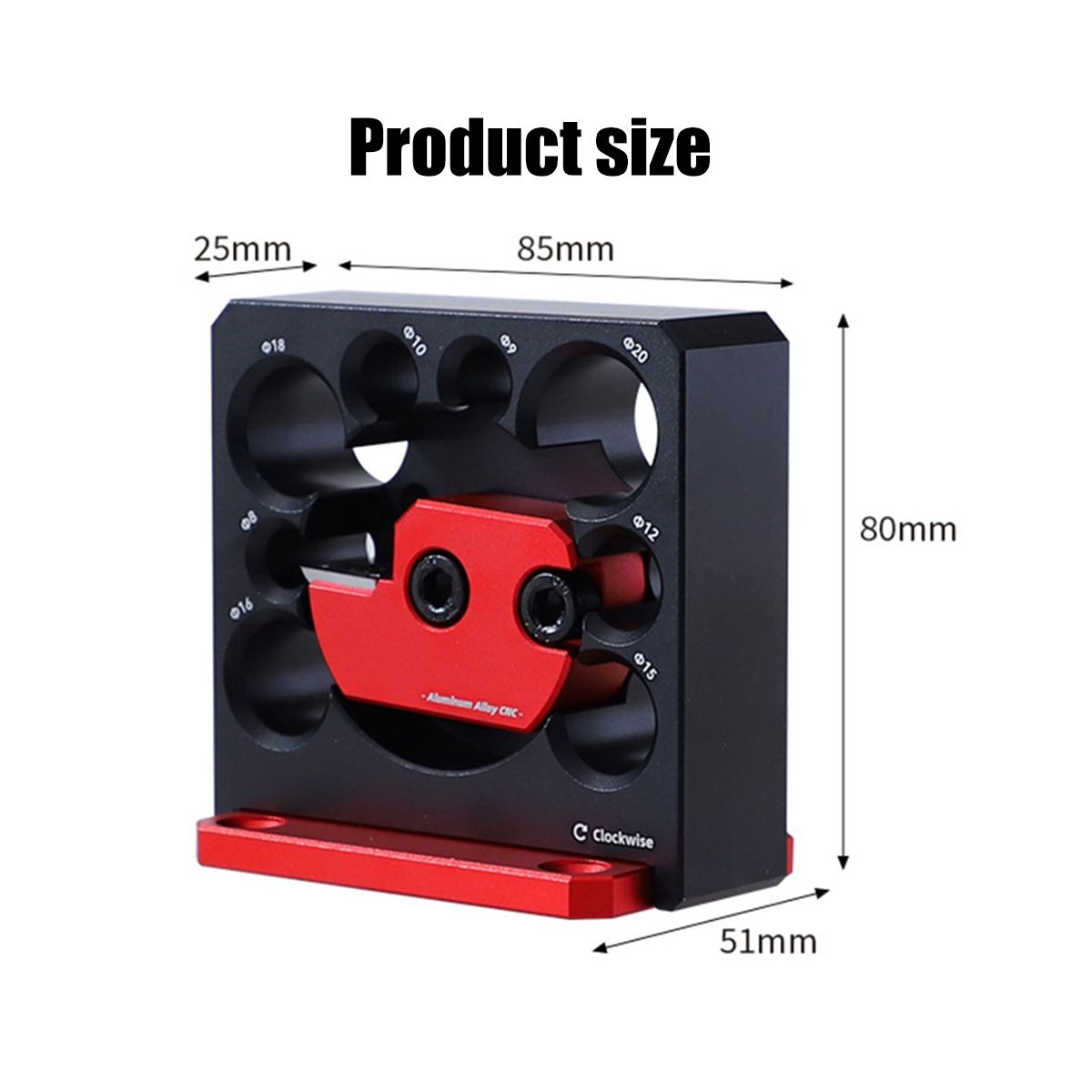Adjustable Dowel Maker Jig 8Mm-20Mm with Carbide s