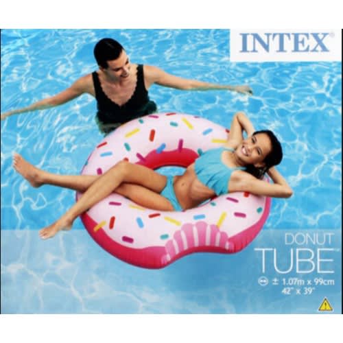 Inflatable Doughnut Tube Pool Float