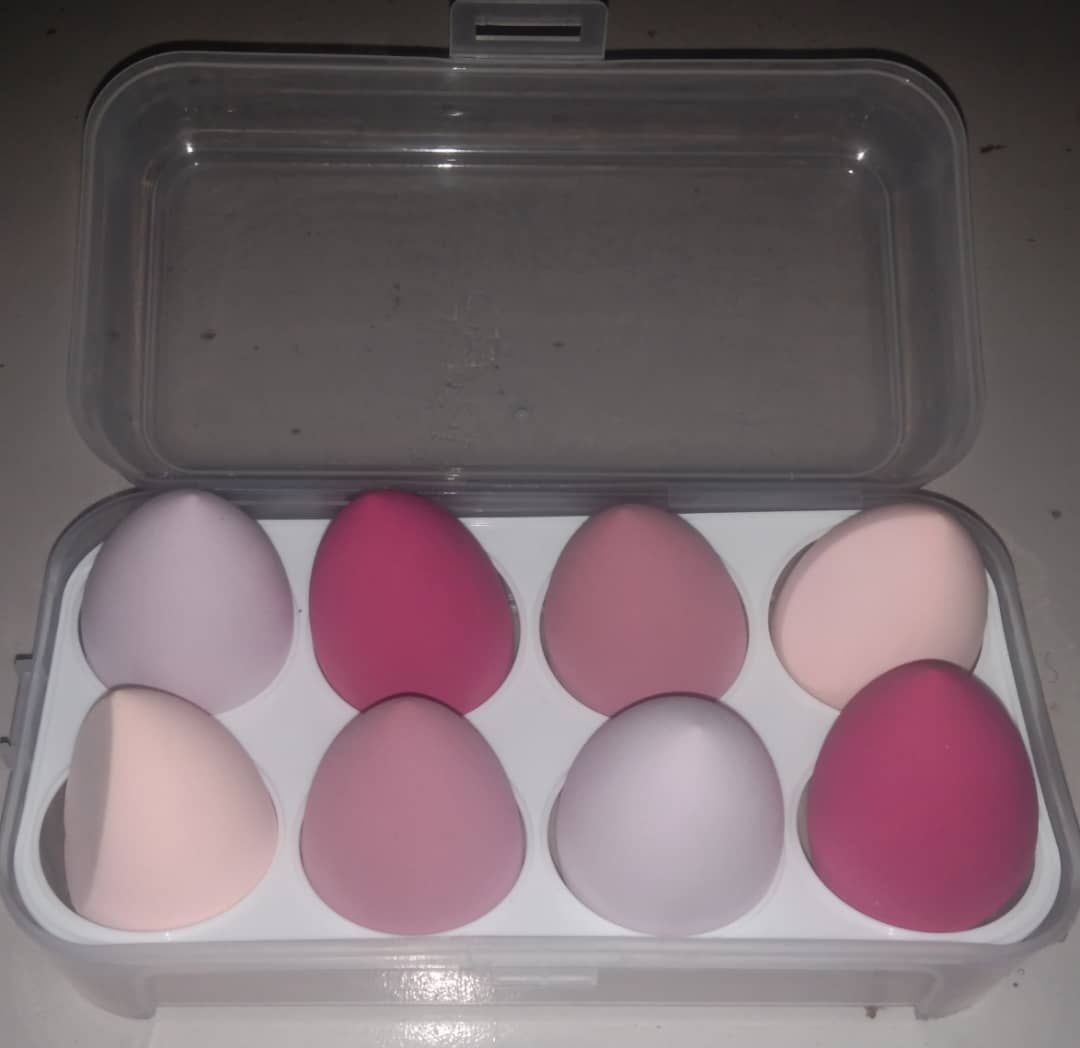 8pcs In Box Makeup Cosmetics Sponge Beauty Blender