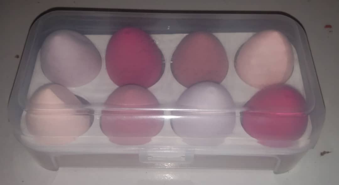8pcs In Box Makeup Cosmetics Sponge Beauty Blender