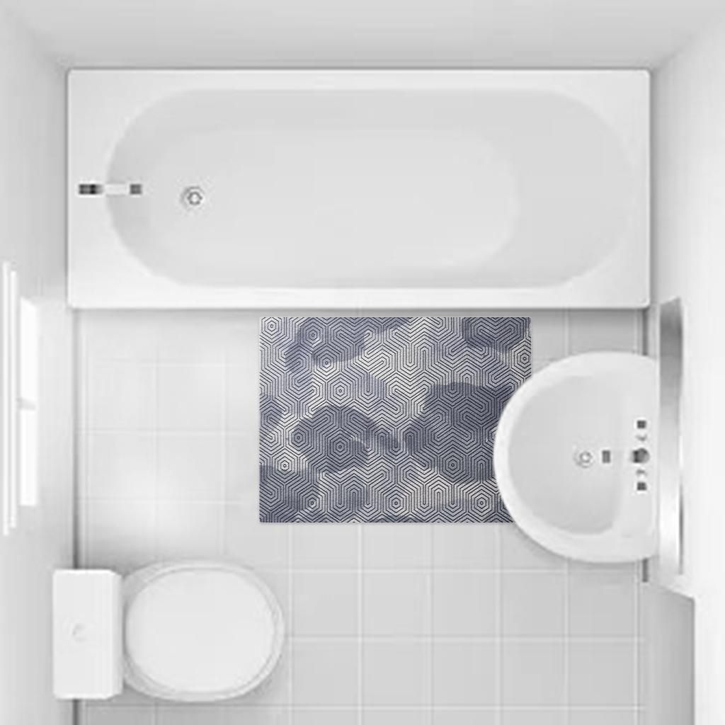 Safety Shower Mats Non Slip Bath Mat  Foot Pad For Bathroom A