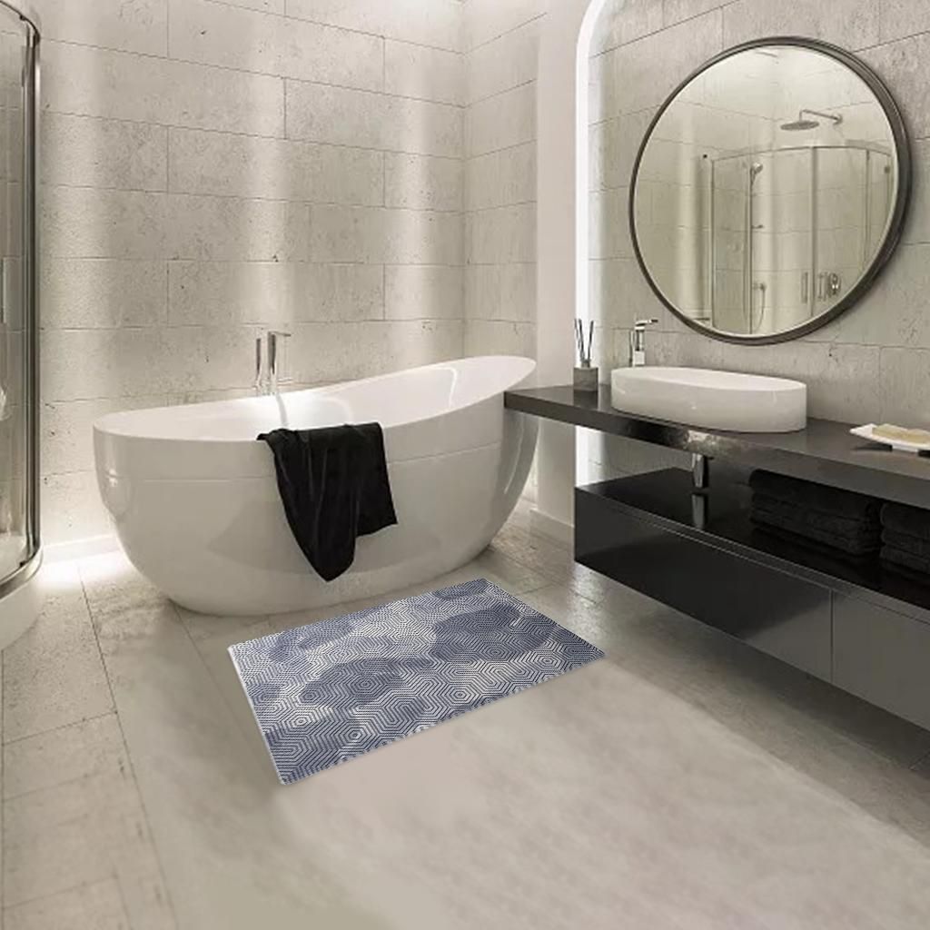 Safety Shower Mats Non Slip Bath Mat  Foot Pad For Bathroom A