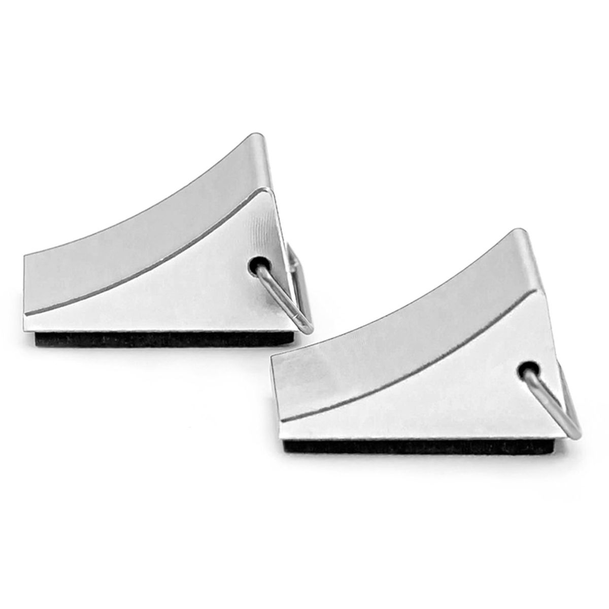 Aluminum Alloy Wheel Chock 2Pcs Rc Car Fix Block For 1/14