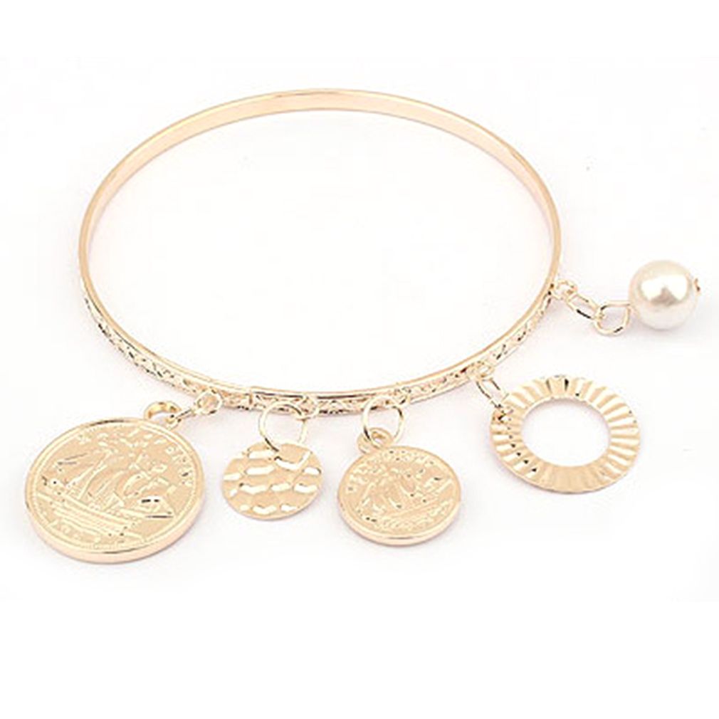 New Style Beautiful Popular Fashion Design Pea  Hollow Multilayer Bracelet-Blue