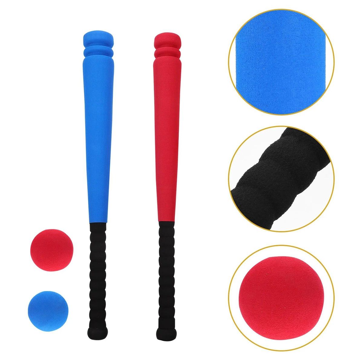 Girl Beach Toys Sponge Baseball Bat Kids Set Indoor Sports Outdoor Lightweight Toddler