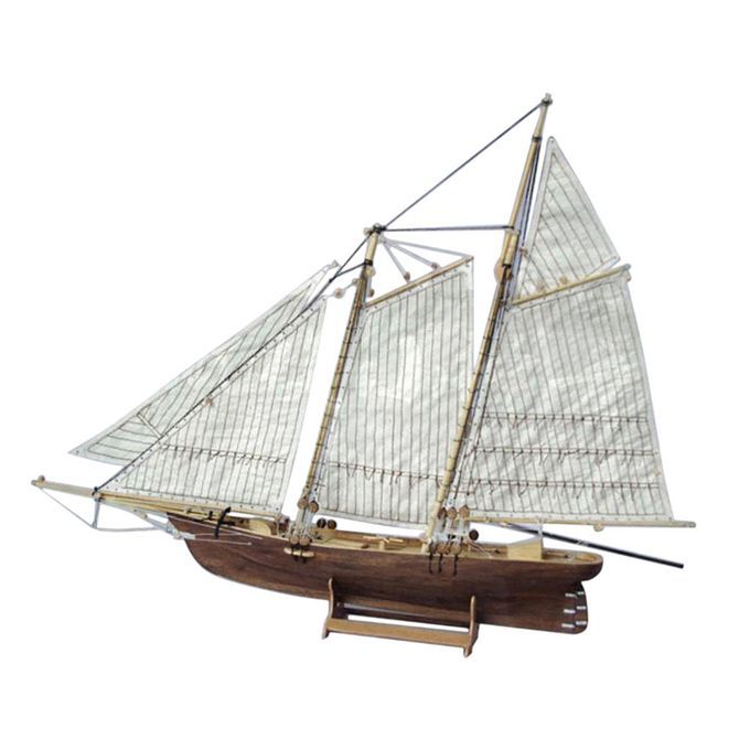 Wooden Puzzle Toy 16 Ship Boat Model Build Jigsaw Toy Gift For Boys